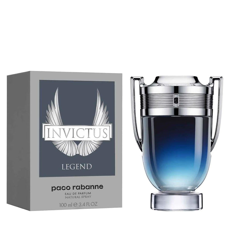 Pack 3 Parfums Paco Rabanne INVICTUS LEGEND, Paco Rabanne INVICTUS et Paco Rabanne INVICTUS VICTORY 100ml (Eau de Parfum)